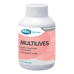 รูปภาพของ Mega We Care Multilives We Complex 1400mg. 30 เม็ด